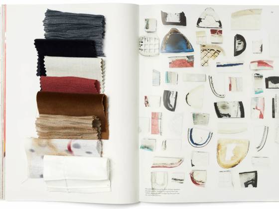 Collection Cotton & Stories, mariant tissus de coton, broderies, design imprimé, aspect tweed et reliefs matelassés. ©Création Baumann