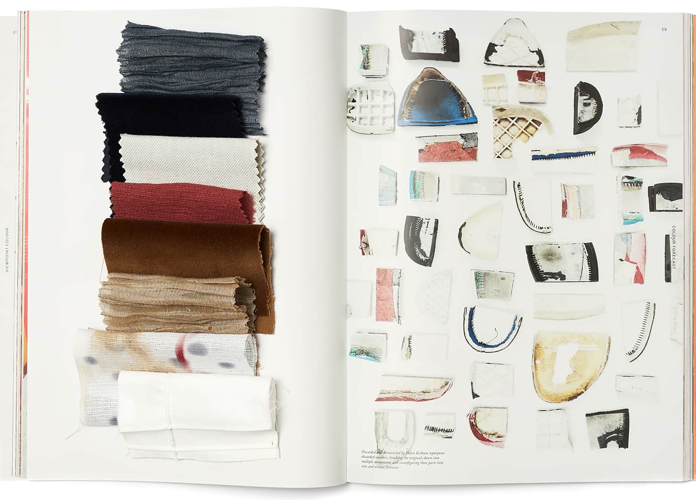 Collection Cotton & Stories, mariant tissus de coton, broderies, design imprimé, aspect tweed et reliefs matelassés. ©Création Baumann