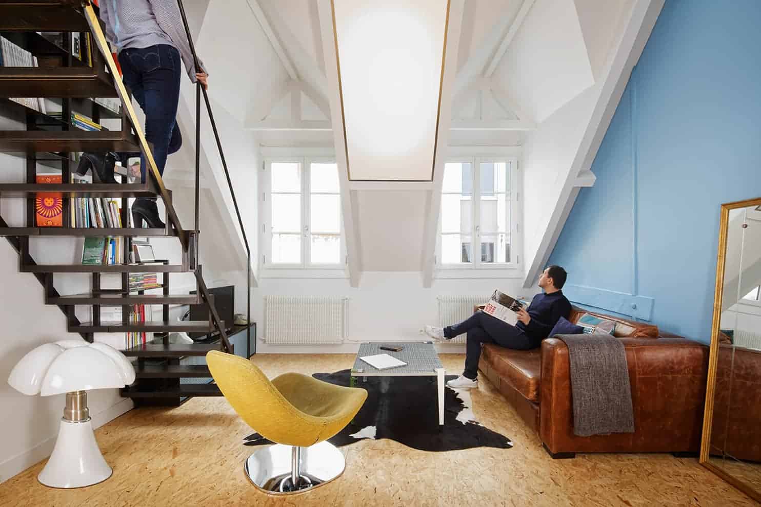 Optimisation appartement parisien par l'architecte Florent Chagny
