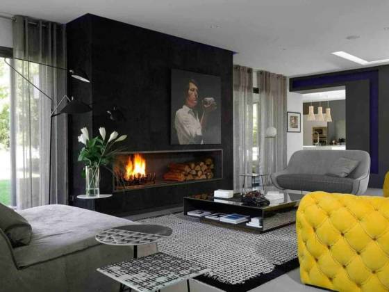 Ensemble des canapés signés Baxter - Photographe Erick Saillet