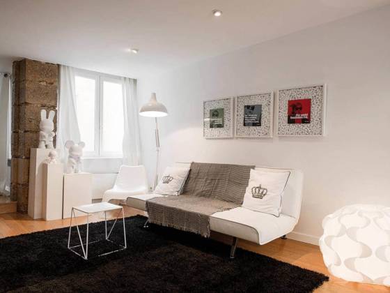 Rénovation d'un appartement au centre de Lyon, réalisé par l'architecte d'intérieur Barthélémy Dussert - Agence Conseil & Coordination. Photographe Sabine Serrad