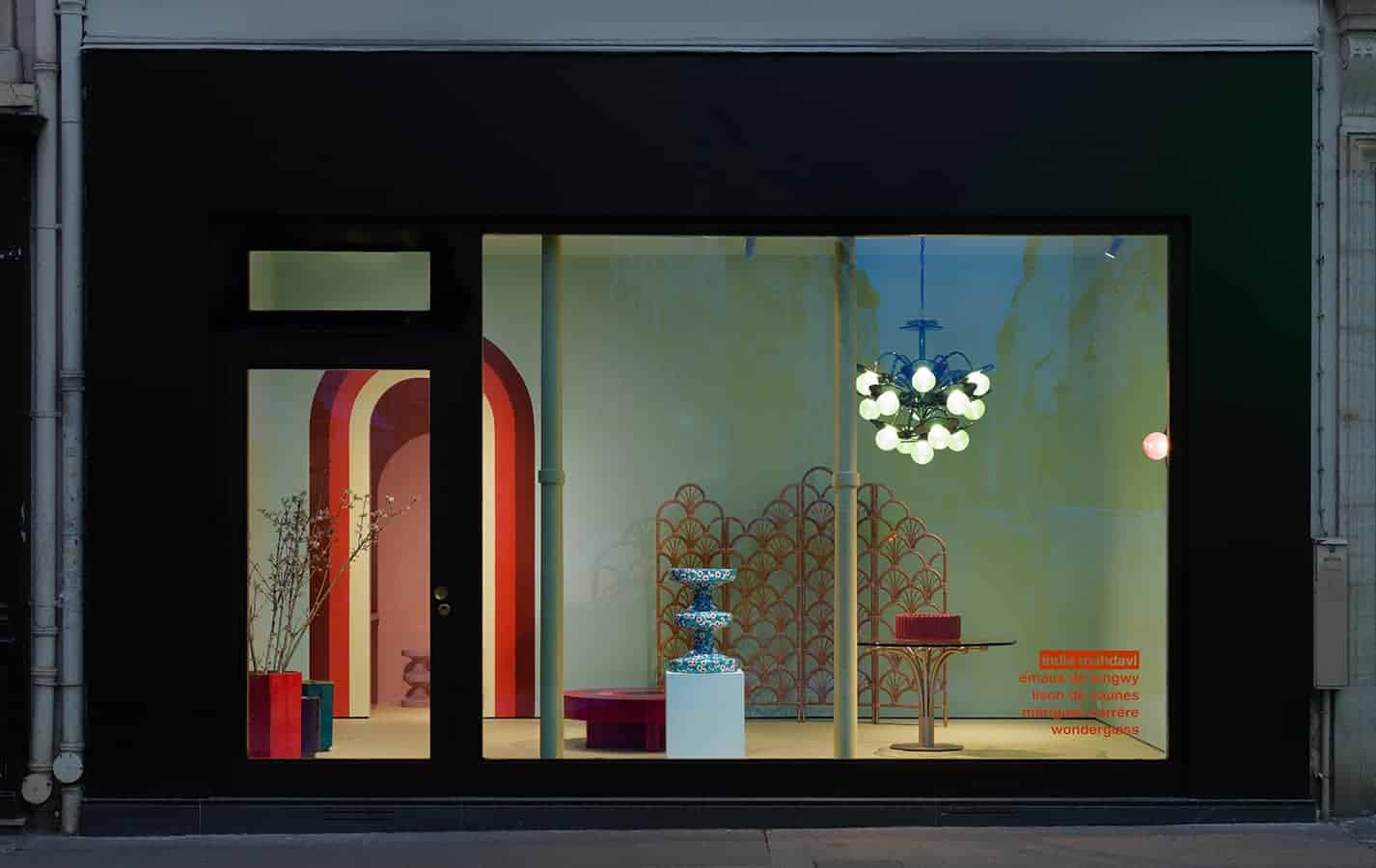 Nouveau showroom India Mahdavi au 29 rue de Bellechasse, 75007 Paris. Photo Thierry Depagne.