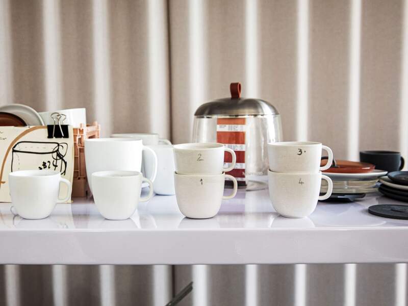 Federica Biasi x Nespresso – Collection Lume, prototypes – Photo Virginie Garnier