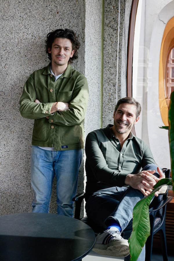 Portrait de Robin Michel et Thibaud Elzière, fondateurs d’Iconic House. ©Mathieu Tessier