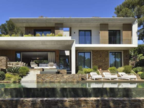 Villa tableau au Cap Bénat